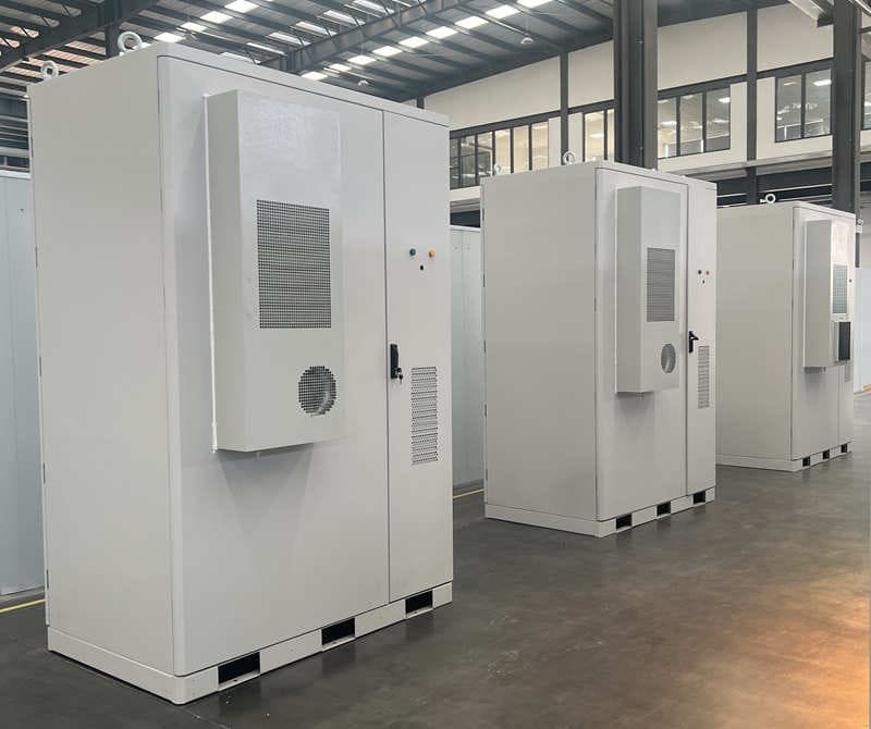 Sistema de armazenamento de energia industrial e comercial-100kw 215Kwh bateria de resfriamento de ar