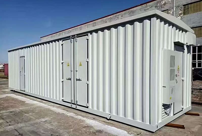 Sistema de armazenamento de energia em contêineres
