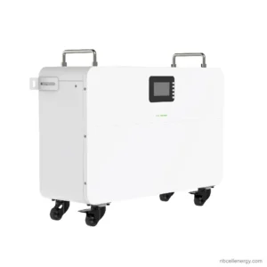 Batterie de stockage d'énergie domestique 51,2 V 15 kWh sur pied et mobile-nbcellenergy